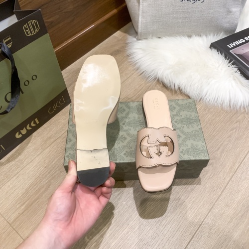 Replica Gucci Slippers For Women #1216300 $56.00 USD for Wholesale