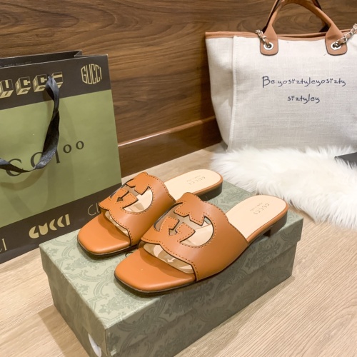 Gucci Slippers For Women #1216301 $56.00 USD, Wholesale Replica Gucci Slippers