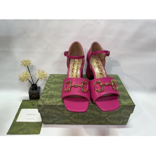 Replica Gucci Sandal For Women #1216306 $60.00 USD for Wholesale