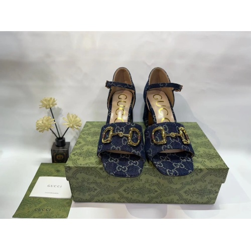 Replica Gucci Sandal For Women #1216309 $60.00 USD for Wholesale