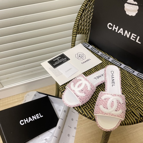 Replica Chanel Slippers For Women #1216311 $56.00 USD for Wholesale