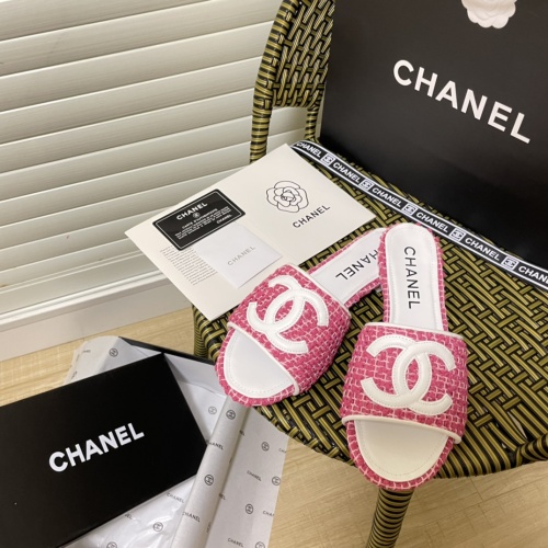 Replica Chanel Slippers For Women #1216313 $56.00 USD for Wholesale