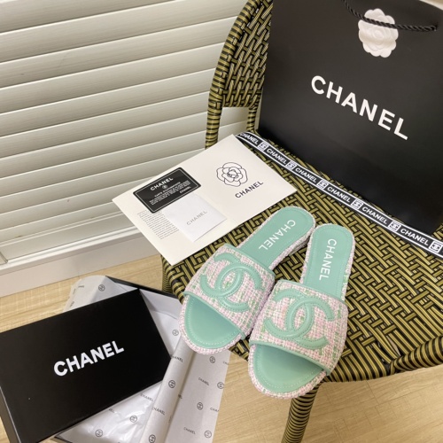 Chanel Slippers For Women #1216316 $56.00 USD, Wholesale Replica Chanel Slippers