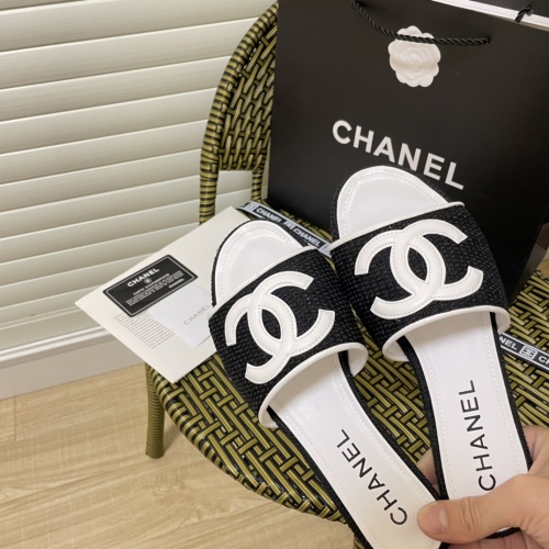 Replica Chanel Slippers For Women #1216322 $56.00 USD for Wholesale