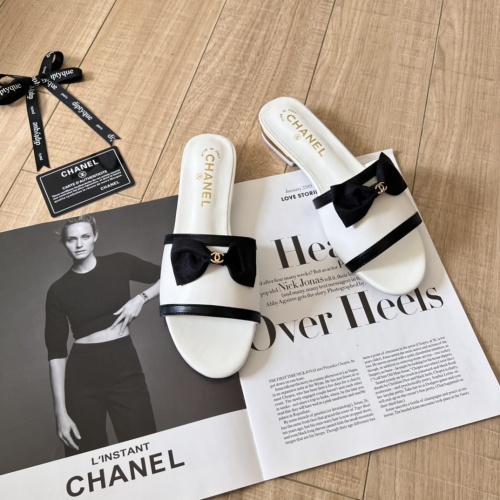 Replica Chanel Slippers For Women #1216323 $56.00 USD for Wholesale