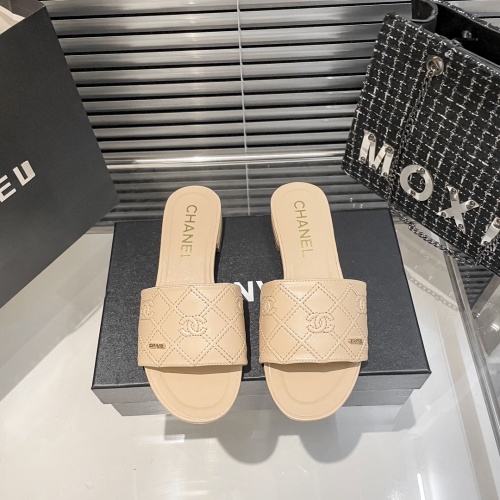 Chanel Slippers For Women #1216327 $52.00 USD, Wholesale Replica Chanel Slippers