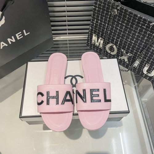 Chanel Slippers For Women #1216329 $56.00 USD, Wholesale Replica Chanel Slippers