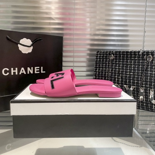 Replica Chanel Slippers For Women #1216331 $56.00 USD for Wholesale