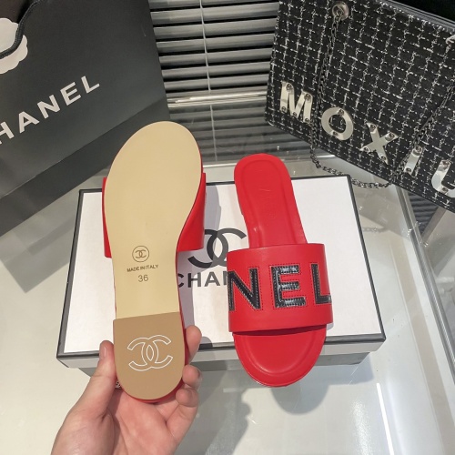 Replica Chanel Slippers For Women #1216332 $56.00 USD for Wholesale