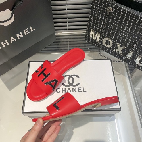 Replica Chanel Slippers For Women #1216332 $56.00 USD for Wholesale