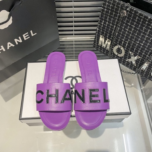 Chanel Slippers For Women #1216333 $56.00 USD, Wholesale Replica Chanel Slippers