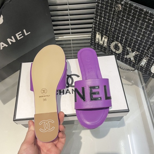 Replica Chanel Slippers For Women #1216333 $56.00 USD for Wholesale