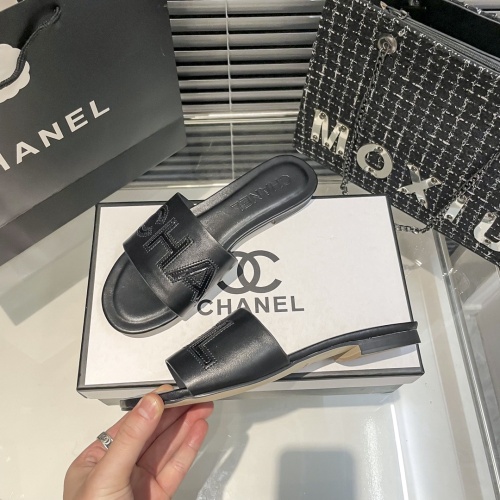 Replica Chanel Slippers For Women #1216338 $56.00 USD for Wholesale