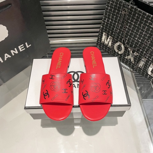 Chanel Slippers For Women #1216339 $56.00 USD, Wholesale Replica Chanel Slippers