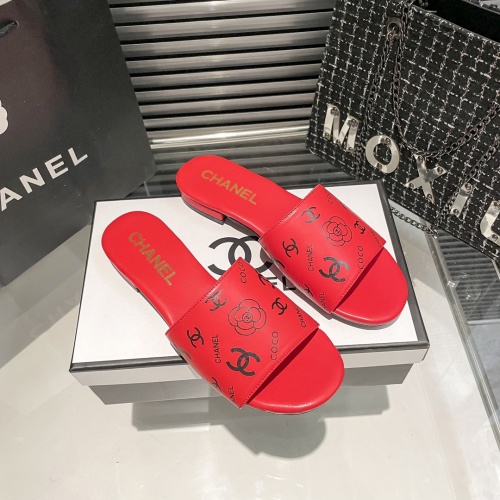 Replica Chanel Slippers For Women #1216339 $56.00 USD for Wholesale