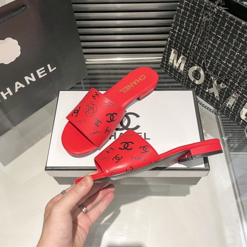 Replica Chanel Slippers For Women #1216339 $56.00 USD for Wholesale