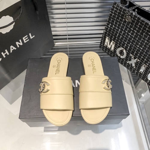 Replica Chanel Slippers For Women #1216345 $56.00 USD for Wholesale