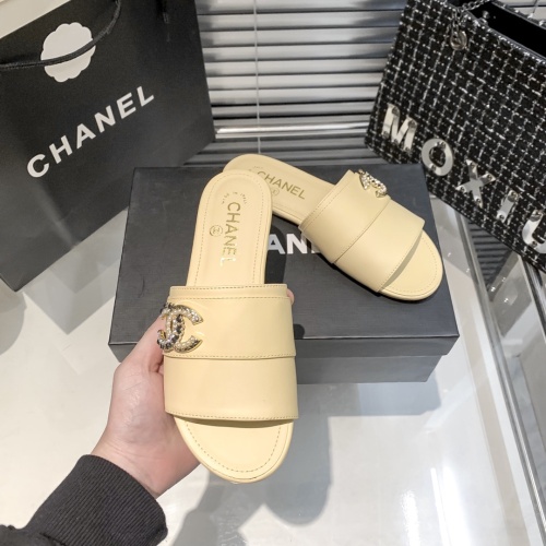 Replica Chanel Slippers For Women #1216345 $56.00 USD for Wholesale