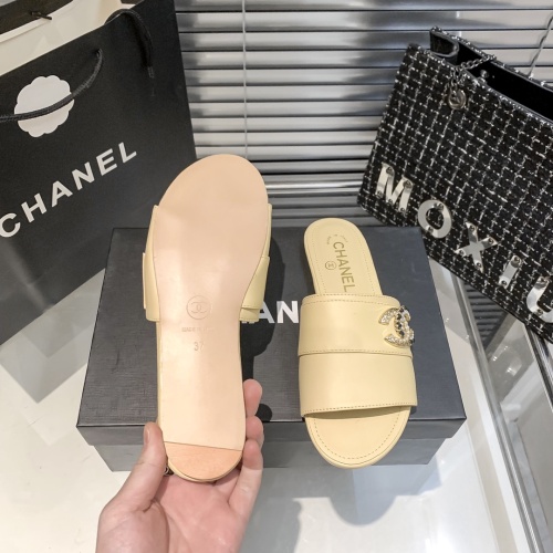 Replica Chanel Slippers For Women #1216345 $56.00 USD for Wholesale