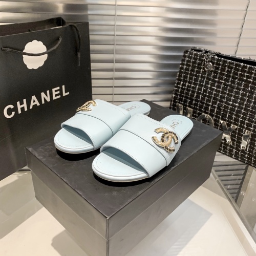 Replica Chanel Slippers For Women #1216346 $56.00 USD for Wholesale