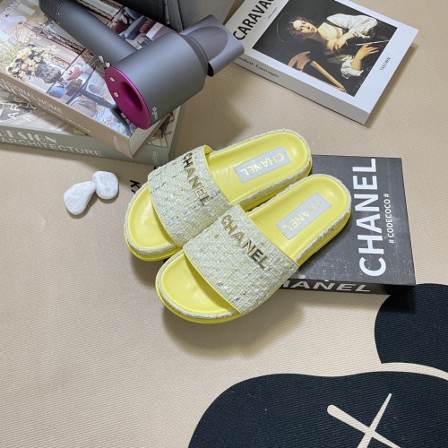 Replica Chanel Slippers For Women #1216353 $64.00 USD for Wholesale