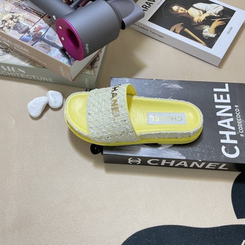 Replica Chanel Slippers For Women #1216353 $64.00 USD for Wholesale