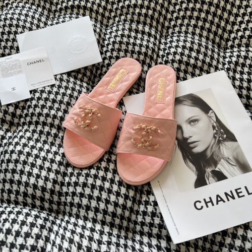 Chanel Slippers For Women #1216357 $56.00 USD, Wholesale Replica Chanel Slippers