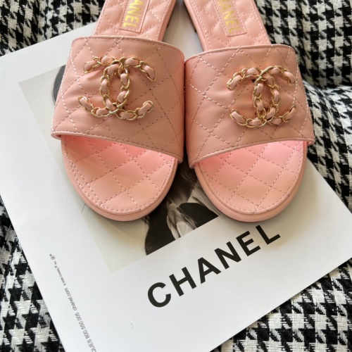 Replica Chanel Slippers For Women #1216357 $56.00 USD for Wholesale