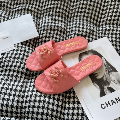 Chanel Slippers For Women #1216358 $56.00 USD, Wholesale Replica Chanel Slippers