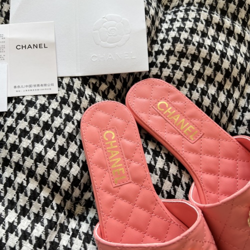 Replica Chanel Slippers For Women #1216358 $56.00 USD for Wholesale