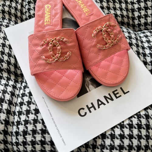 Replica Chanel Slippers For Women #1216358 $56.00 USD for Wholesale