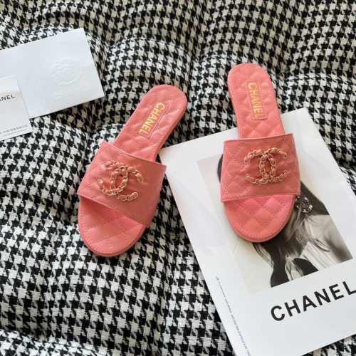 Replica Chanel Slippers For Women #1216358 $56.00 USD for Wholesale