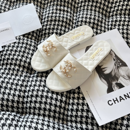 Chanel Slippers For Women #1216360 $56.00 USD, Wholesale Replica Chanel Slippers