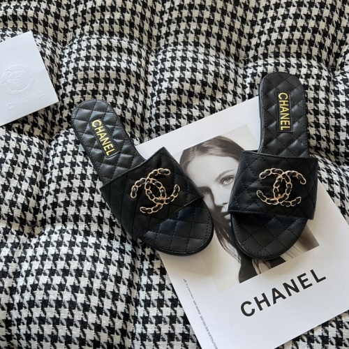 Replica Chanel Slippers For Women #1216361 $56.00 USD for Wholesale