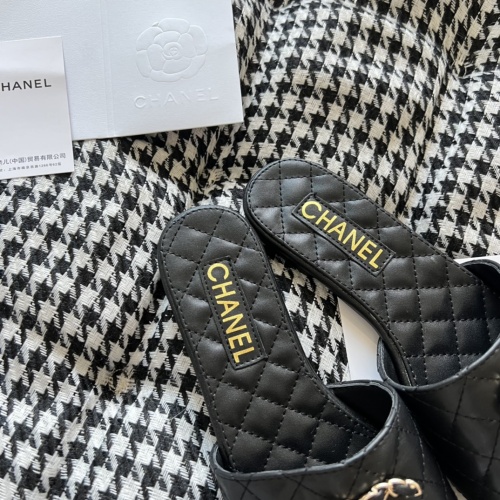 Replica Chanel Slippers For Women #1216361 $56.00 USD for Wholesale