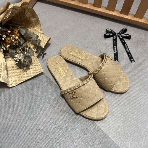 Replica Chanel Slippers For Women #1216362 $56.00 USD for Wholesale