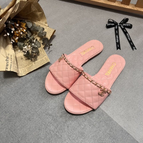 Chanel Slippers For Women #1216363 $56.00 USD, Wholesale Replica Chanel Slippers