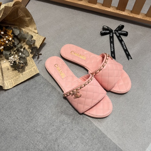 Replica Chanel Slippers For Women #1216363 $56.00 USD for Wholesale