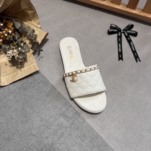 Replica Chanel Slippers For Women #1216365 $56.00 USD for Wholesale