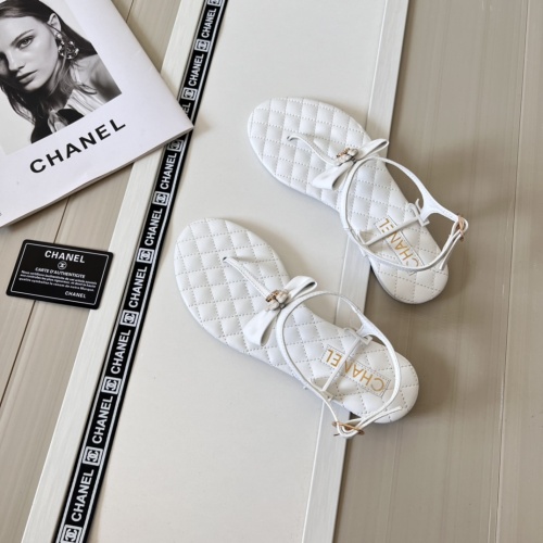 Replica Chanel Sandal For Women #1216367 $60.00 USD for Wholesale