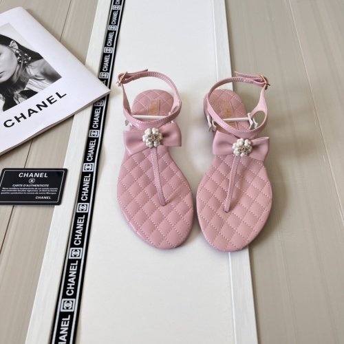 Chanel Sandal For Women #1216368 $60.00 USD, Wholesale Replica Chanel Sandal