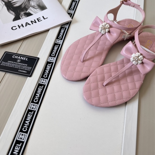 Replica Chanel Sandal For Women #1216368 $60.00 USD for Wholesale