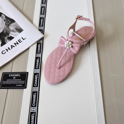 Replica Chanel Sandal For Women #1216368 $60.00 USD for Wholesale