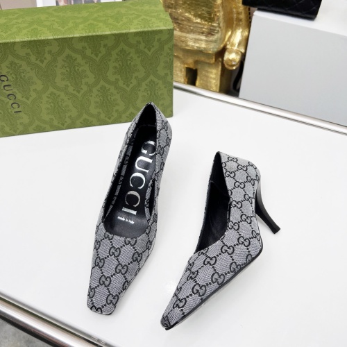 Replica Gucci High-Heeled Shoes For Women #1216373 $72.00 USD for Wholesale