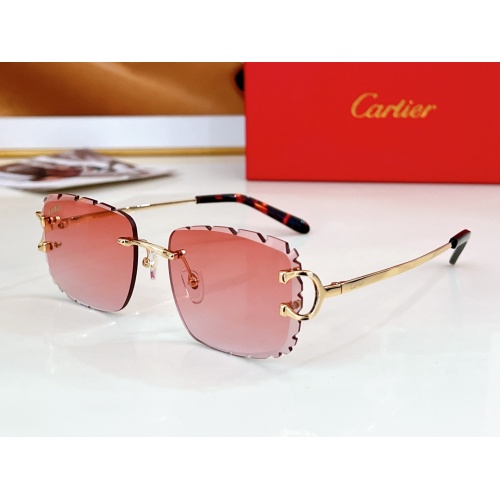 Cartier AAA Quality Sunglassess #1216396 $56.00 USD, Wholesale Replica Cartier AAA Quality Sunglassess