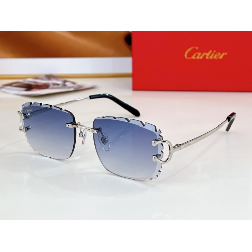 Cartier AAA Quality Sunglassess #1216399 $56.00 USD, Wholesale Replica Cartier AAA Quality Sunglassess