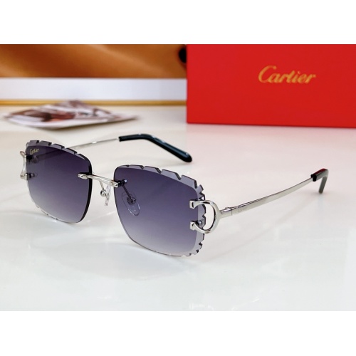 Cartier AAA Quality Sunglassess #1216401 $56.00 USD, Wholesale Replica Cartier AAA Quality Sunglassess