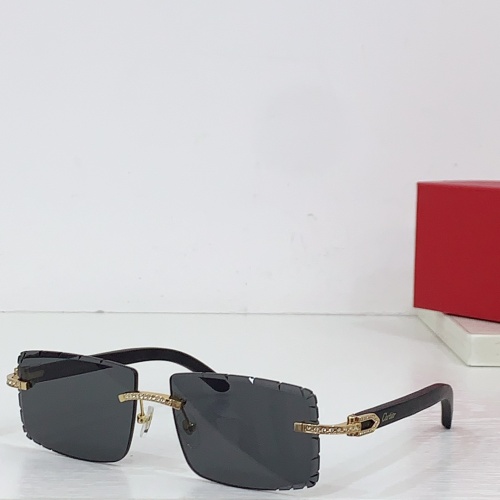 Cartier AAA Quality Sunglassess #1216406 $56.00 USD, Wholesale Replica Cartier AAA Quality Sunglassess