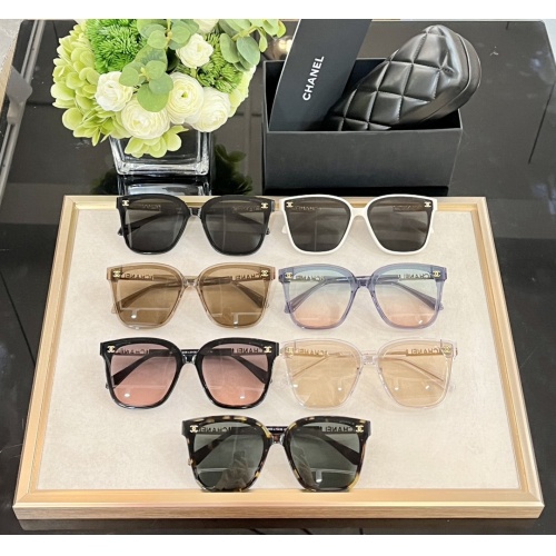 Replica Chanel AAA Quality Sunglasses #1216429 $64.00 USD for Wholesale