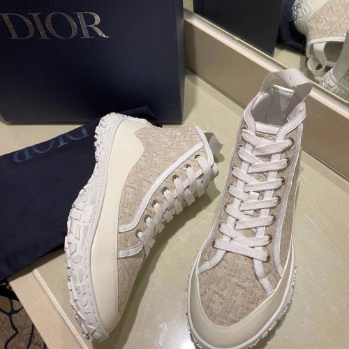 Replica Christian Dior High Top Shoes For Men #1216470 $102.00 USD for Wholesale